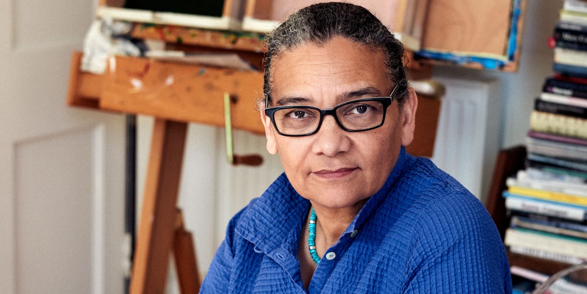 Portrait of Lubaina Himid by Kasia Bobula portrait of lubaina himid by kasia bobula
