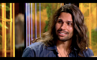 luca onestini en un plato de telecinco