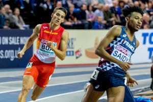 lucas búa corre los 400m del europeo indoor de glasgow 2019