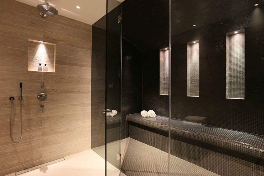‘Lucca’ bathroom lights from John Cullen Lighting