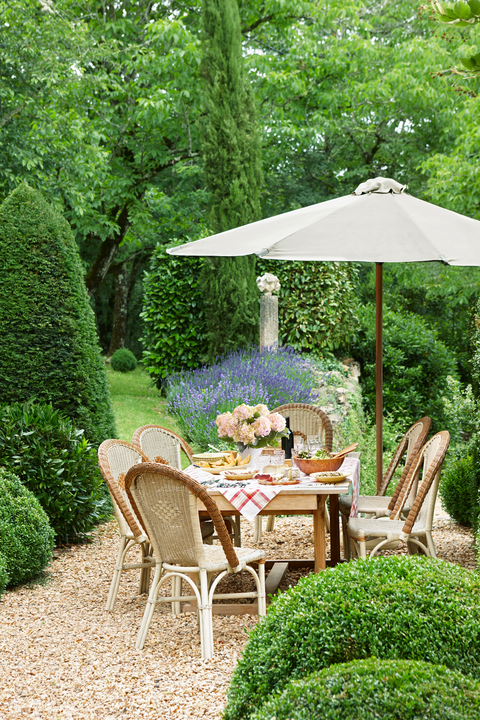 luce best french gardens table veranda