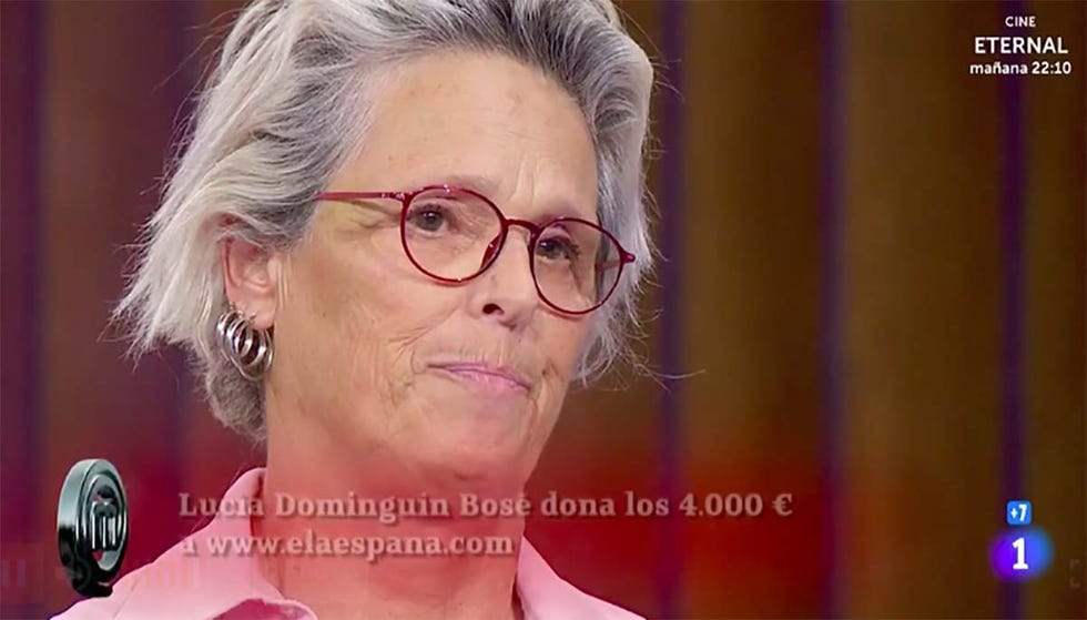 lucía dominguin emocionada