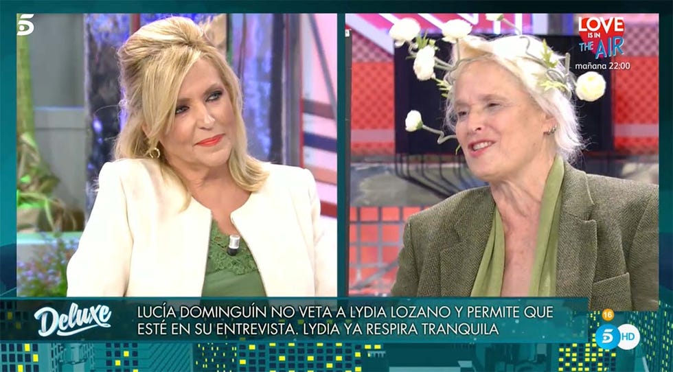 lucía dominguín y lydia lozano