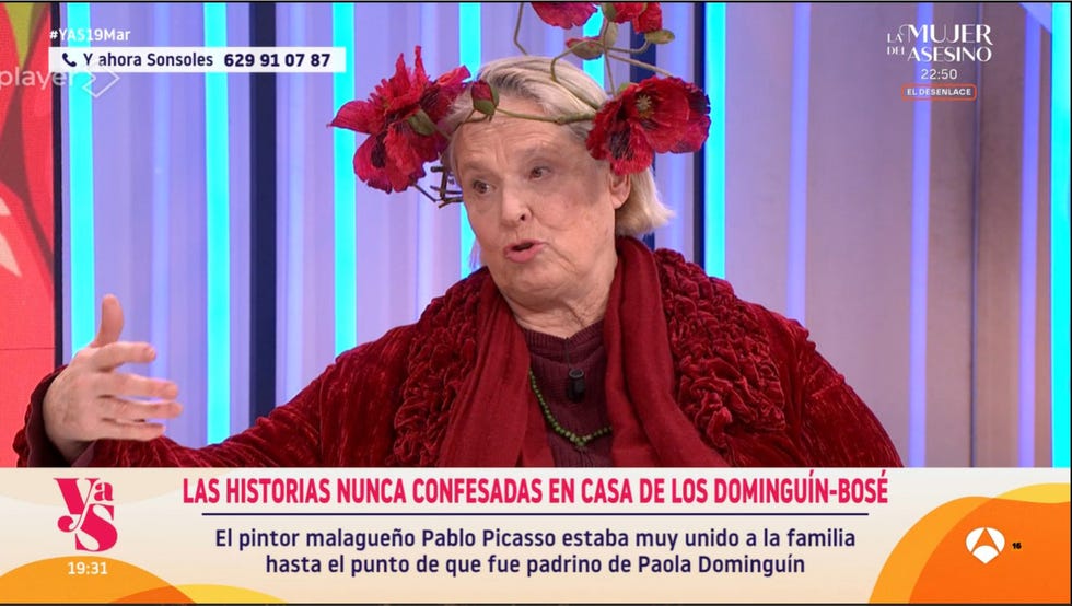 lucia dominguin protagoniza un sonado enfado con sonsoles onega en y ahora sonsoles