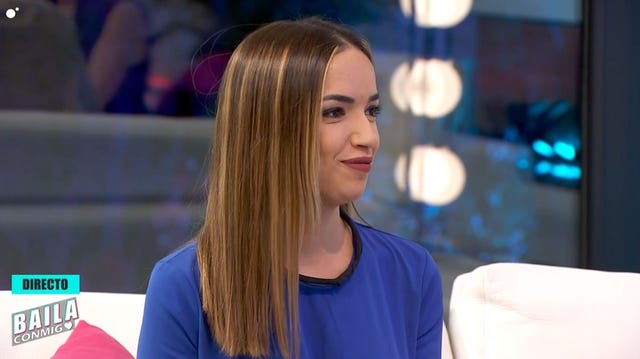 lucía anuncia que está embarazada