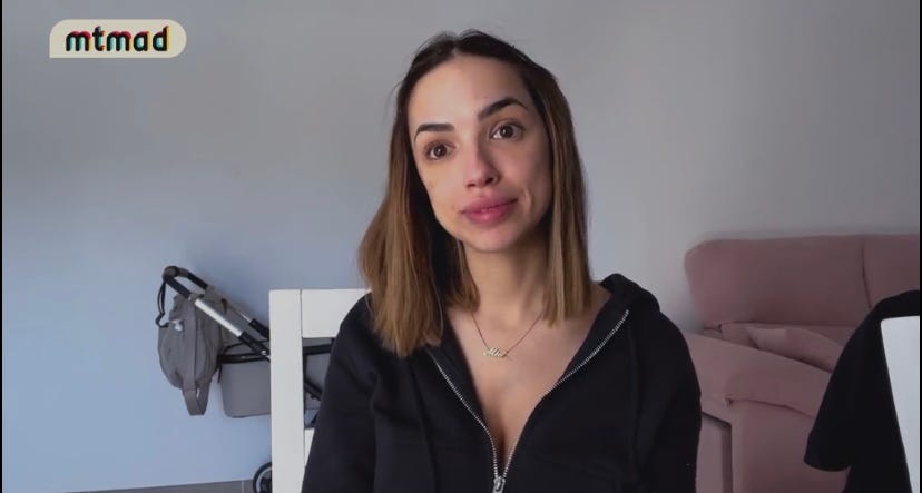 lucía sánchez cuenta cómo esta su perro