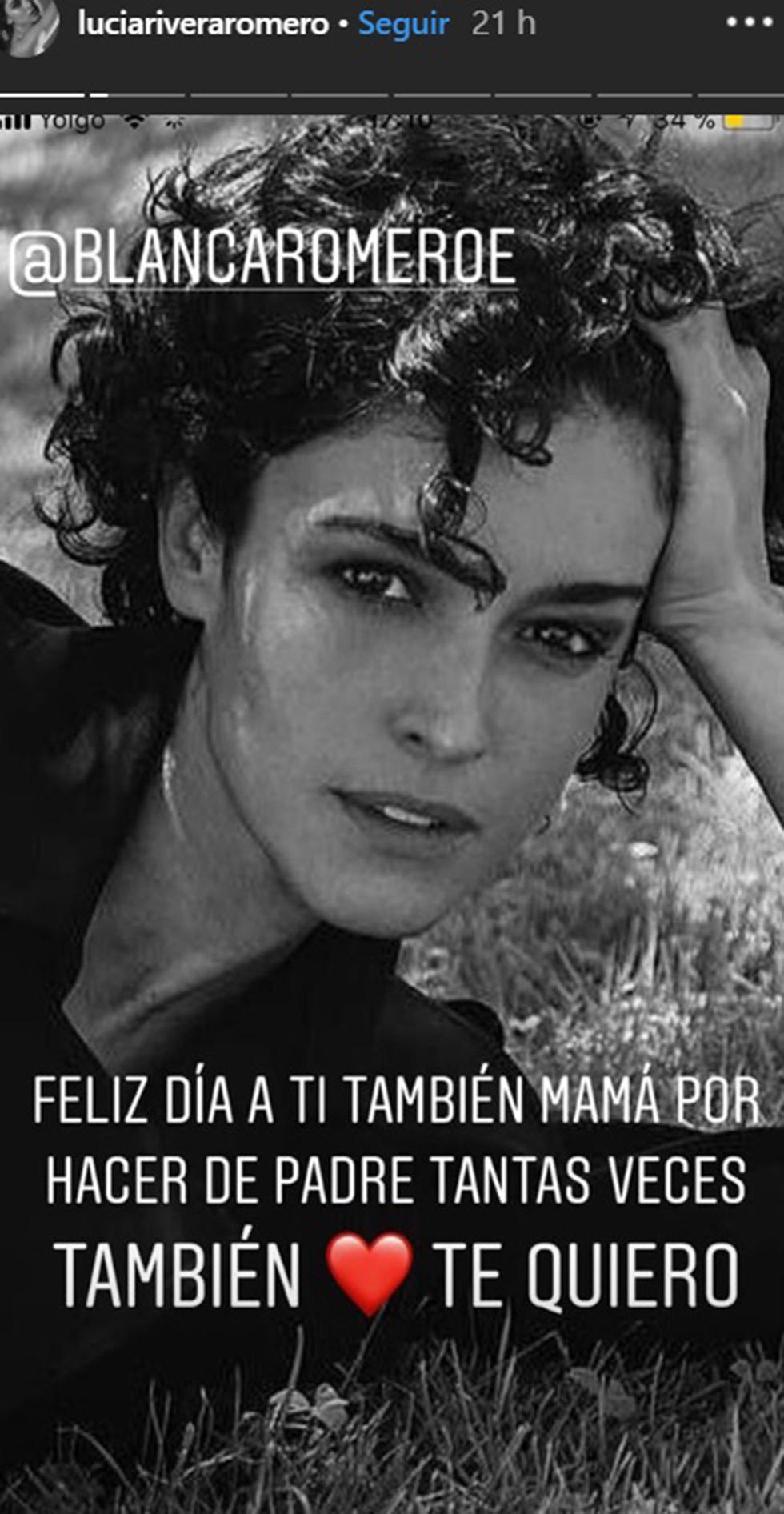 Lucía Rivera se olvida de felicitar a Cayetano Rivera en el Día del Padre