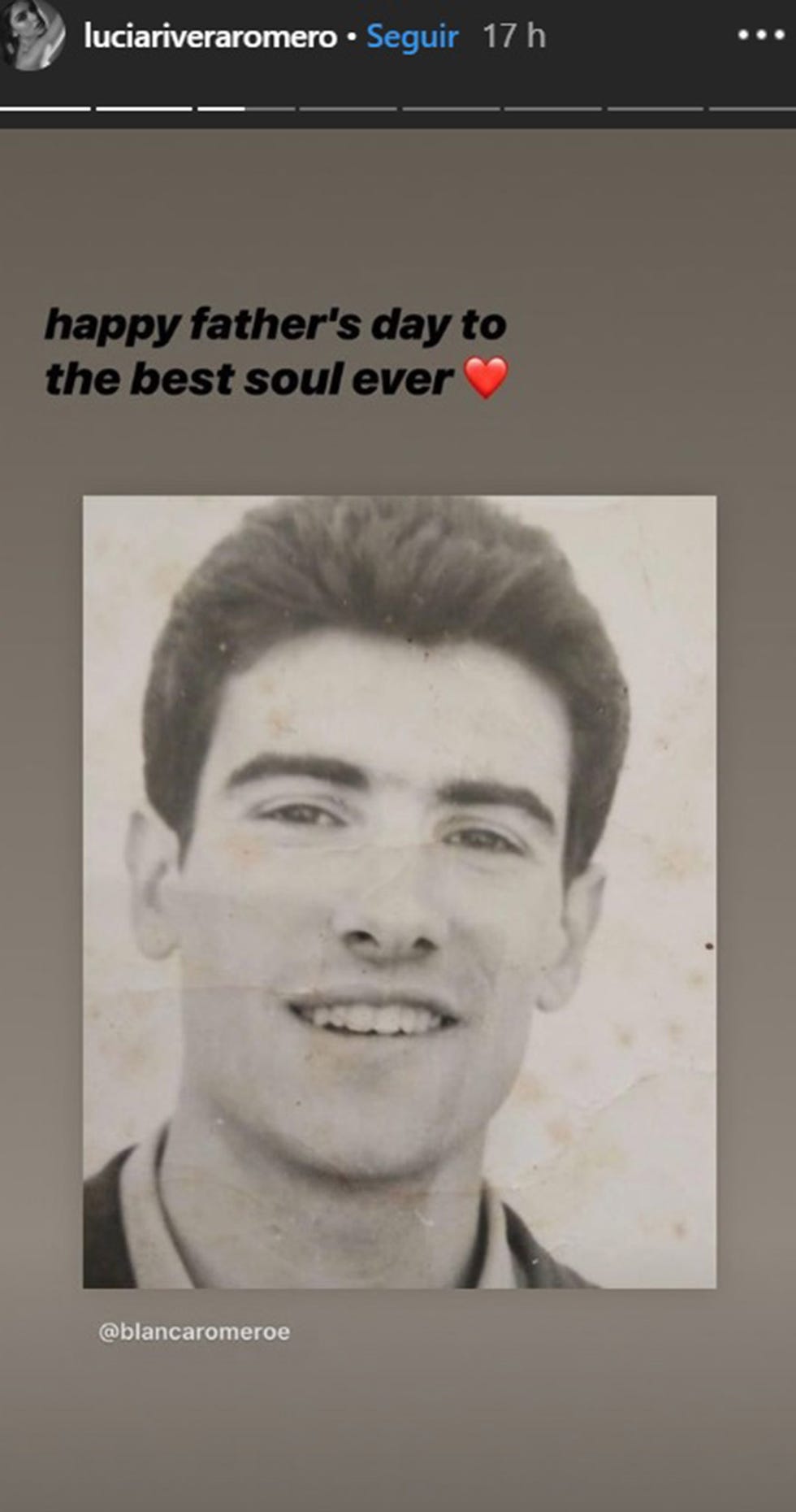 Lucía Rivera se olvida de felicitar a Cayetano Rivera en el Día del Padre
