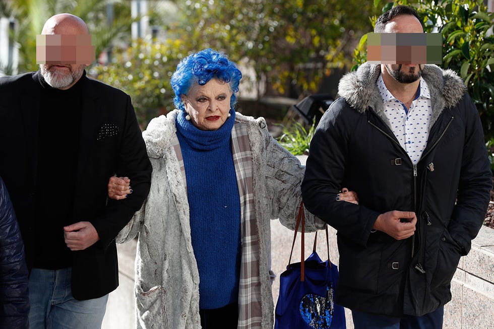 Lucía Bosé acude a declarar a su juicio por presunta apropiación indebida de un cuadro de Picasso