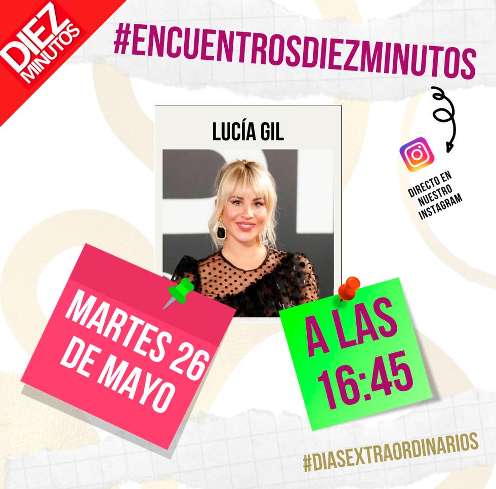 lucía gil en encuentrosdiezminutos díasextraordinarios