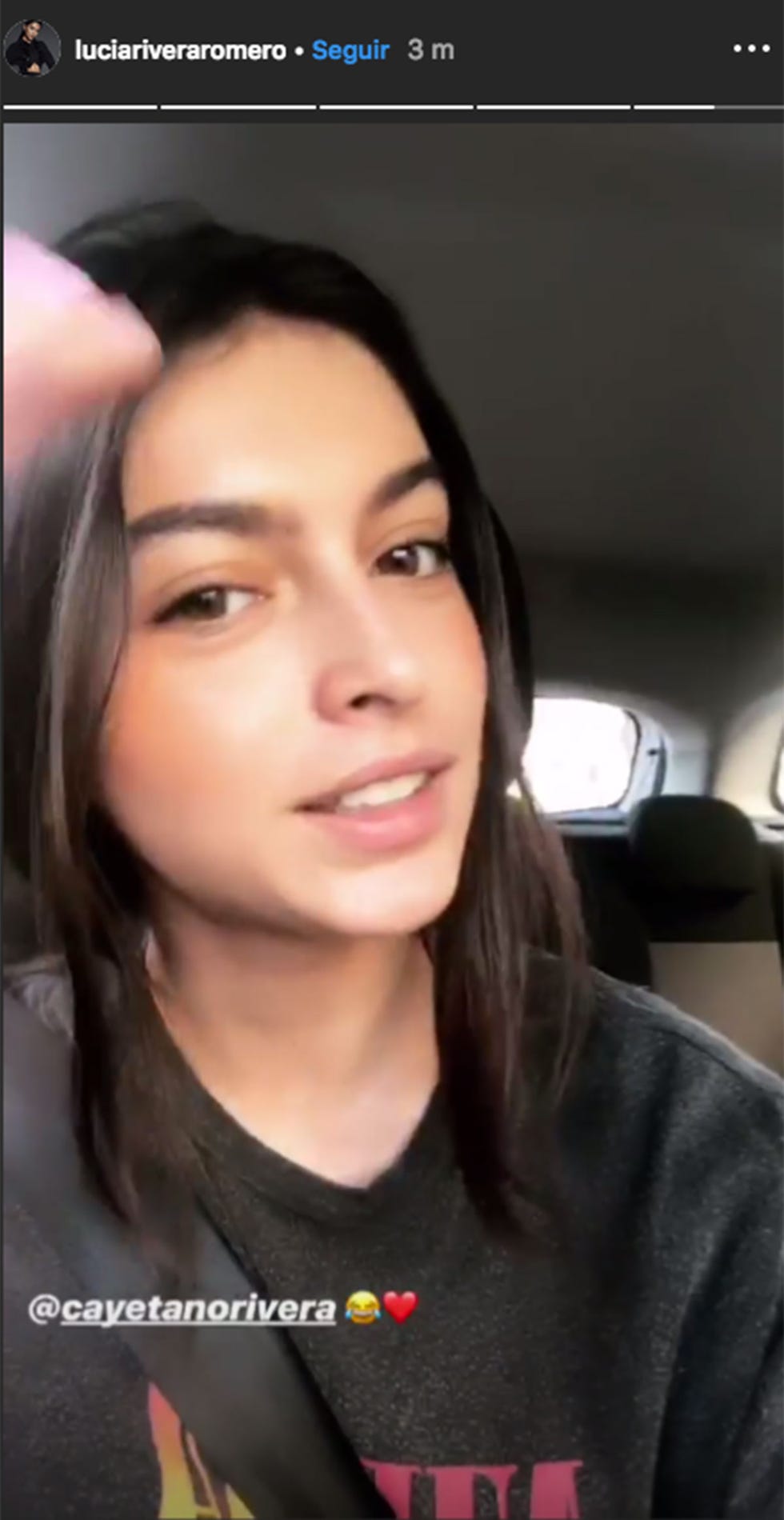 Lucía Rivera tiene un mensaje para su padre, Cayetano Rivera