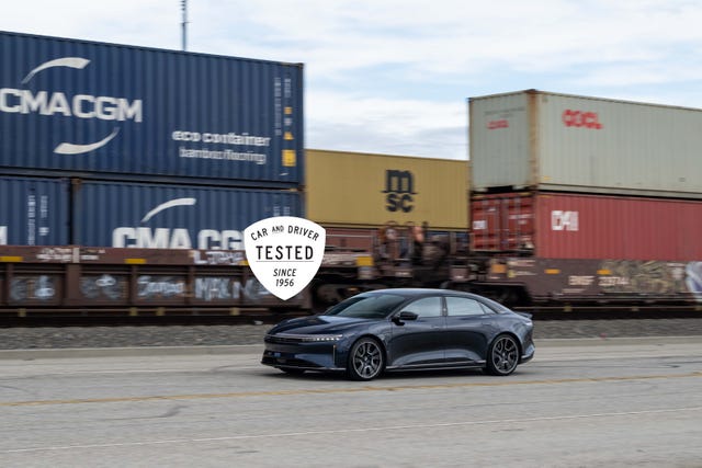 2024 Lucid Air Sapphire Is the Quickest EV We've Ever Tested