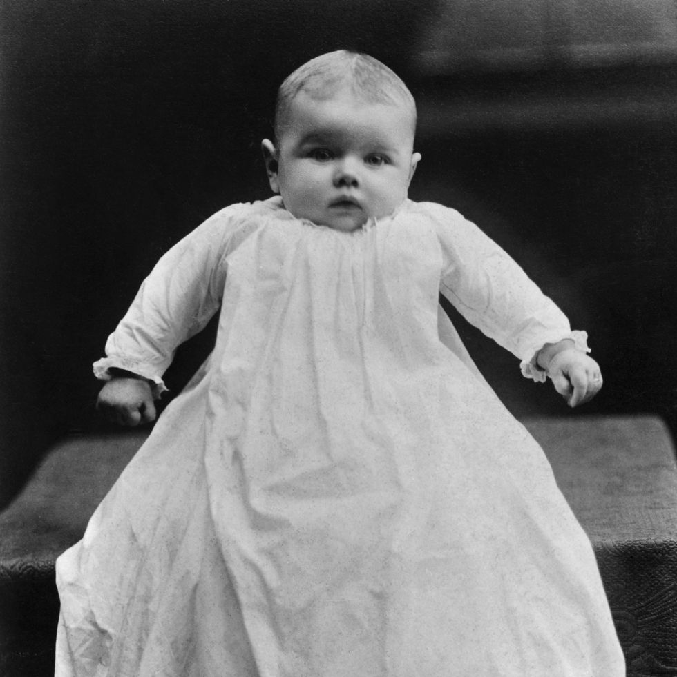 portrait of lucille ball at six months old