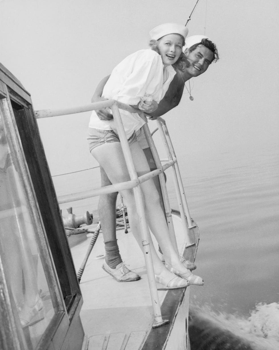 portrait of lucille ball and desi arnaz