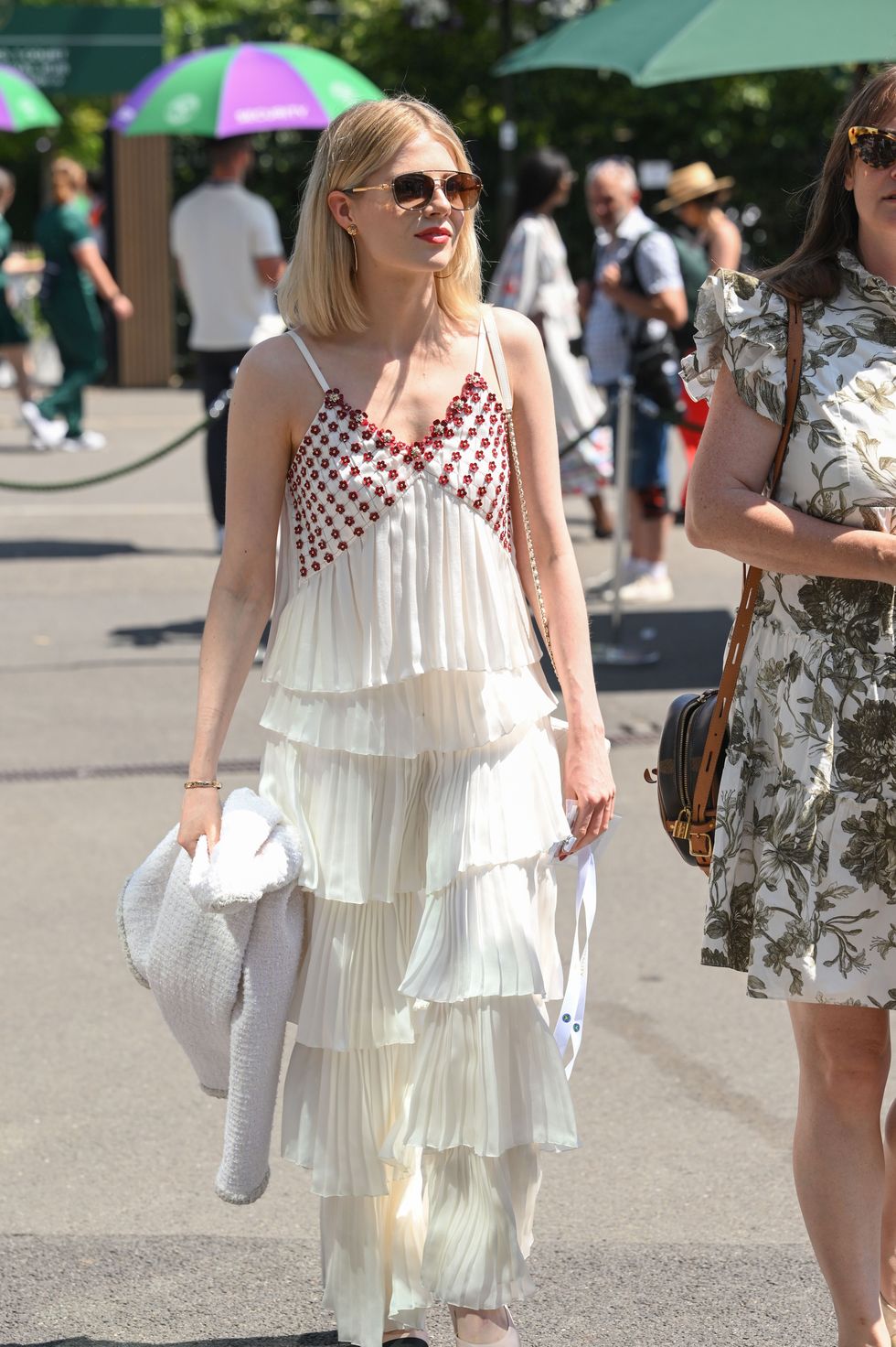 celebrity sightings at wimbledon 2025 day 11