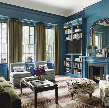lucy doswell upper east side townhouse library