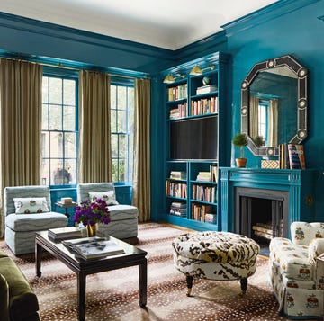 lucy doswell upper east side townhouse library