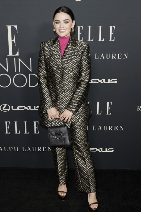 lucy hale at elle's 27th annual women in hollywood celebration presented by ralph lauren and lexus