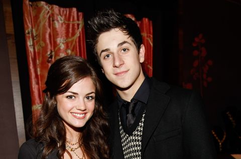 Lucy Hale and David Henrie