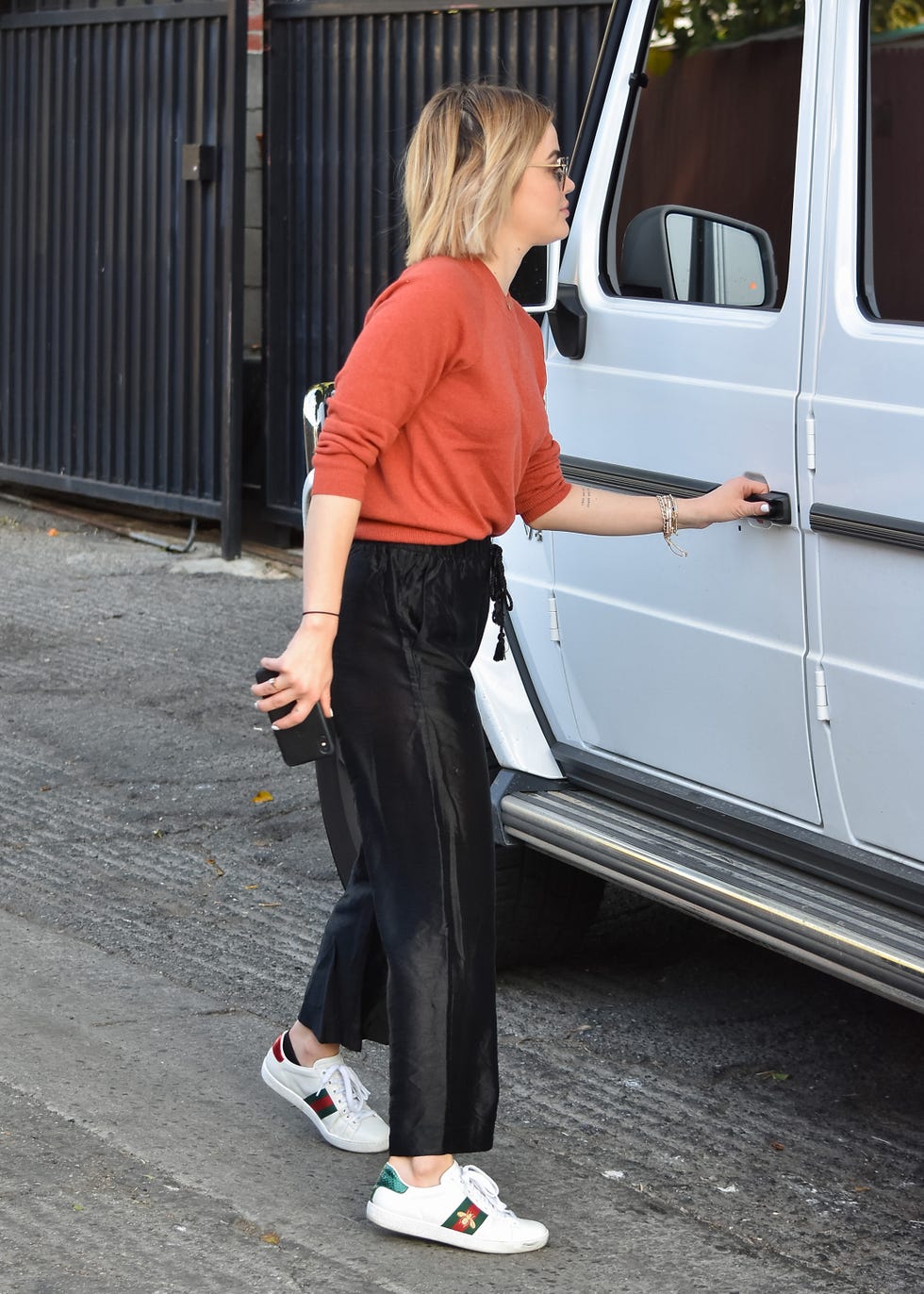 Gucci - Spotted in New York, Taylor Swift in Gucci Ace sneakers