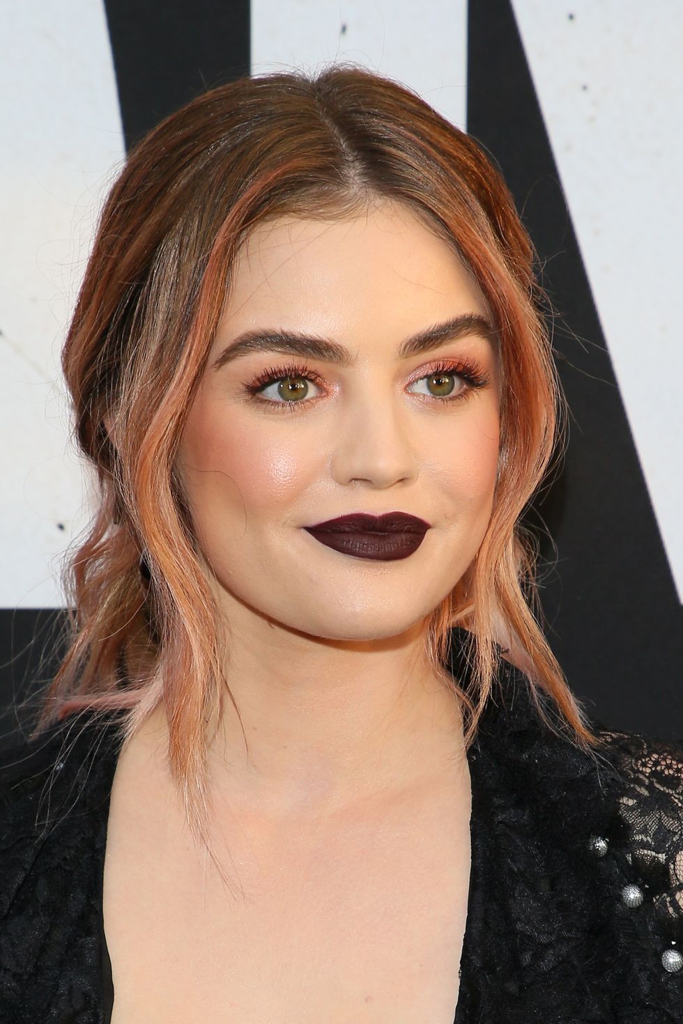 lucy hale red hair