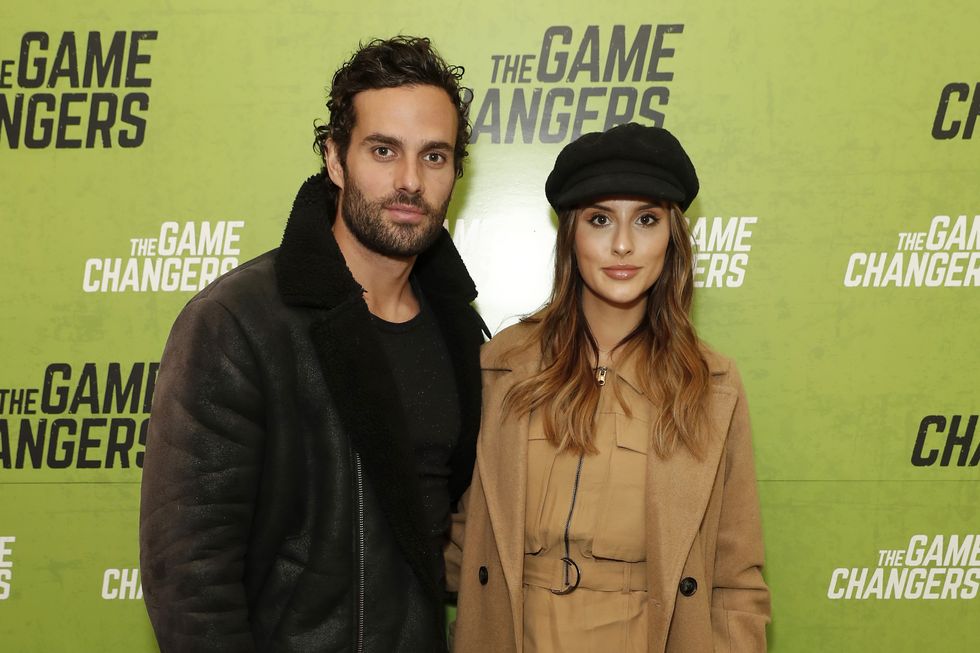 james dunmore and lucy watson at film premiere