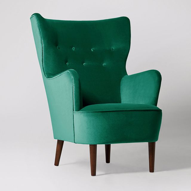 Velvet Swoon chair