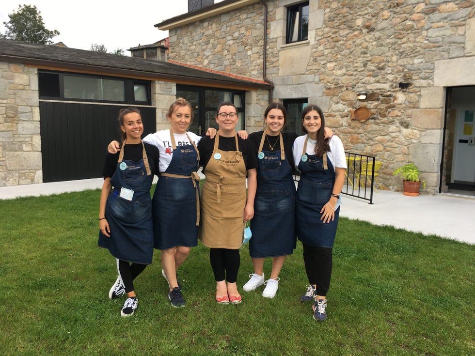 equipo de trabajo en lugar das marías