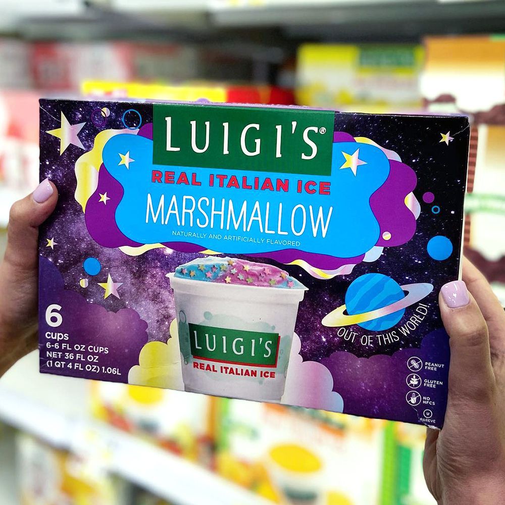 luigi's real italian ice galaxy marshmallow