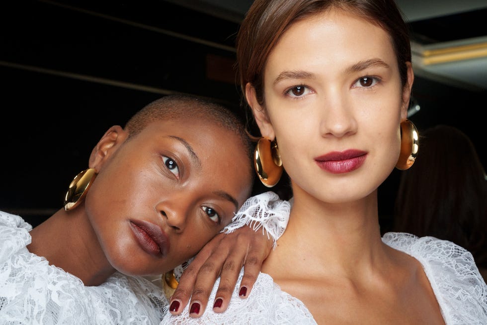 backstage at luisa spagnoli aw25
