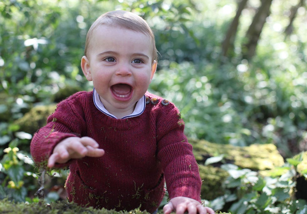 Luis de Cambridge cumple su primer año