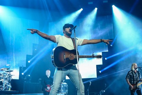 nashville, tennessee   july 30 luke bryan performs during the proud to be right here tour at bridgestone arena on july 30, 2021 in nashville, tennessee photo by terry wyattgetty images