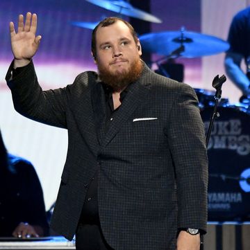 nashville, tennessee april 18 in this image released on april 18, luke combs performs onstage at the 56th academy of country music awards at the grand ole opry on april 18, 2021 in nashville, tennessee photo by kevin mazurgetty images for acm
