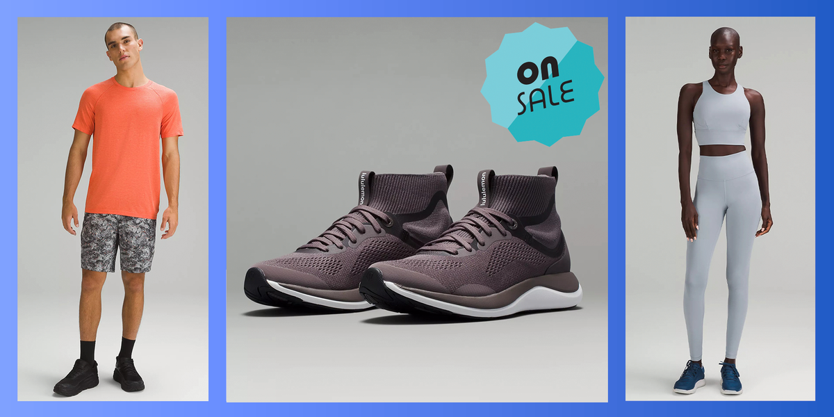 lululemon workout clothes and shoes on sale