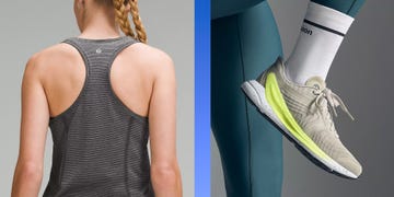 lululemon tank top, lululemon blissfeel 2 shoes