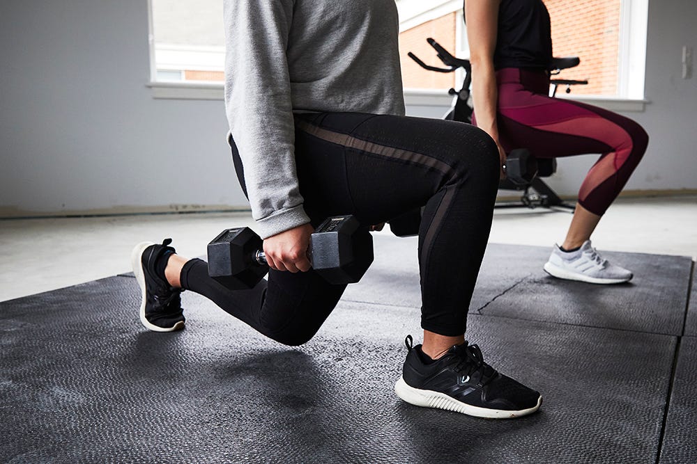 preview for 4 Weighted Lunge Variations for Max Power