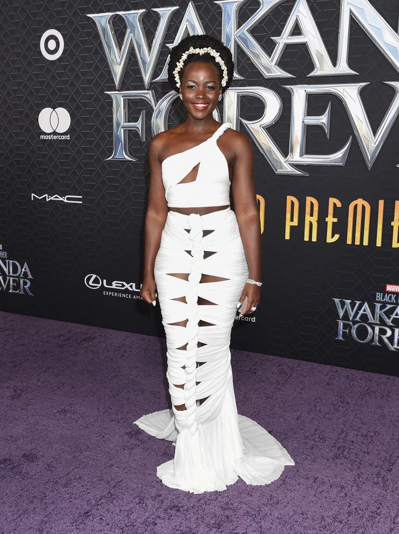 Every Major Natural Diamond Jewelry Moment from the Wakanda Forever Premiere