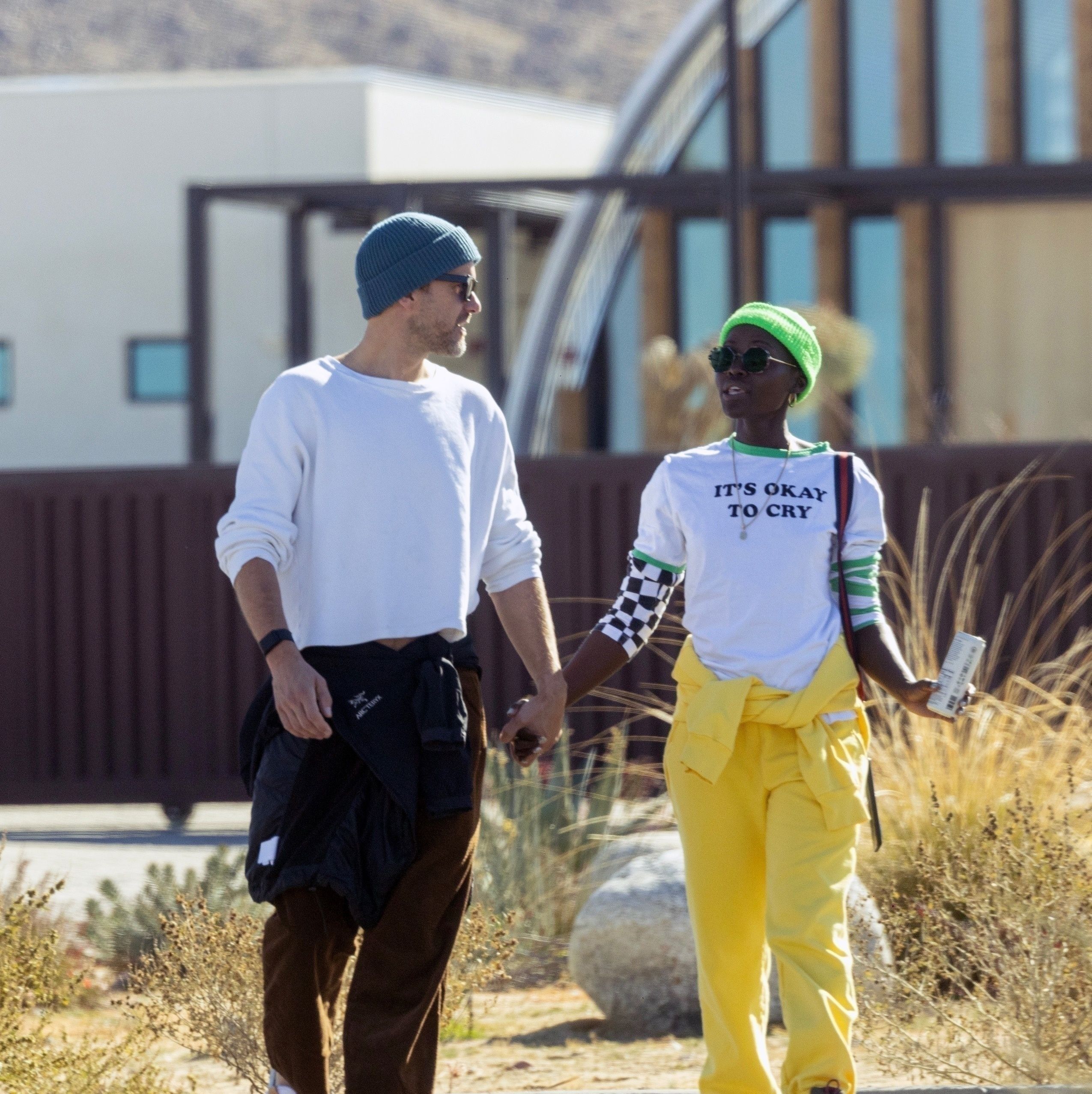 Joshua Jackson and Lupita Nyong'o Confirm They're Dating With PDA-Filled Outing