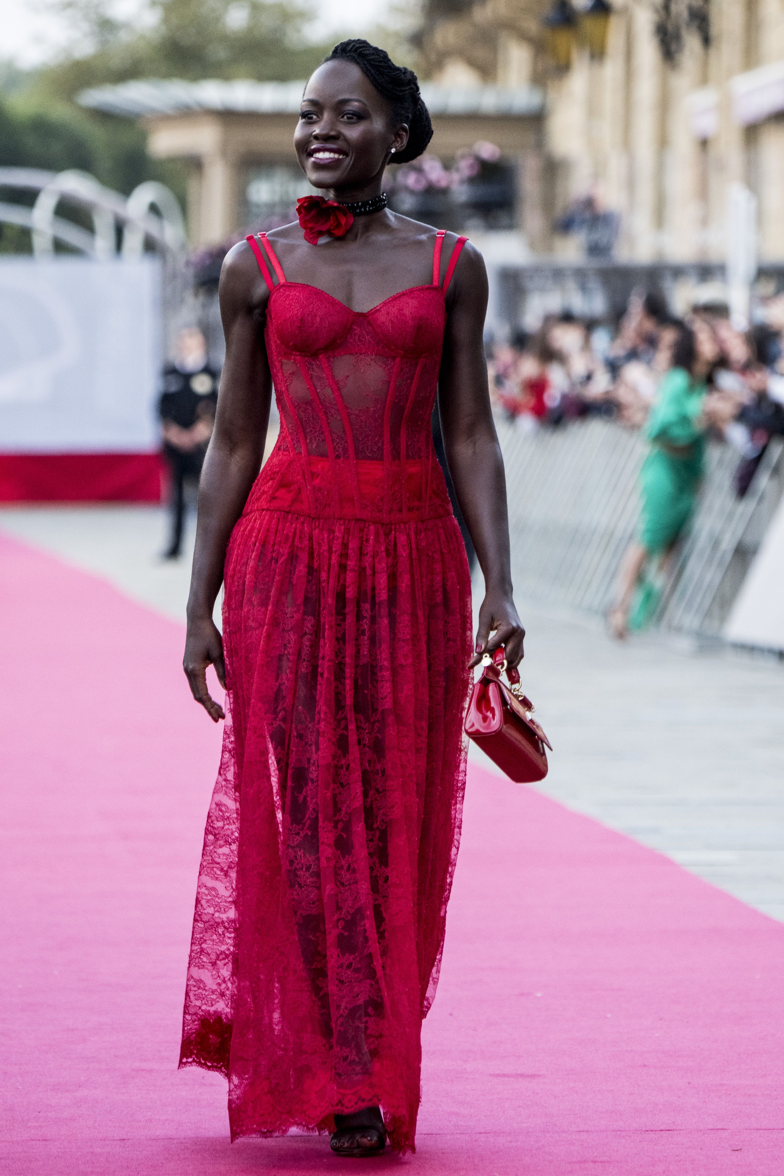 Daisy Edgar Jones Wears Grecian Red Gucci SS25 Gown Days After Its Runway  Debut