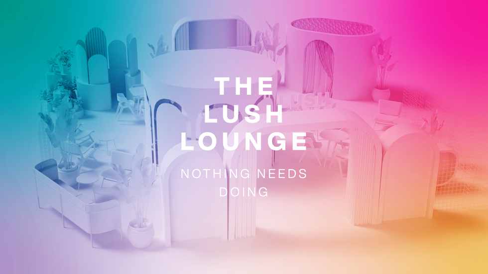 lush lounge pop up