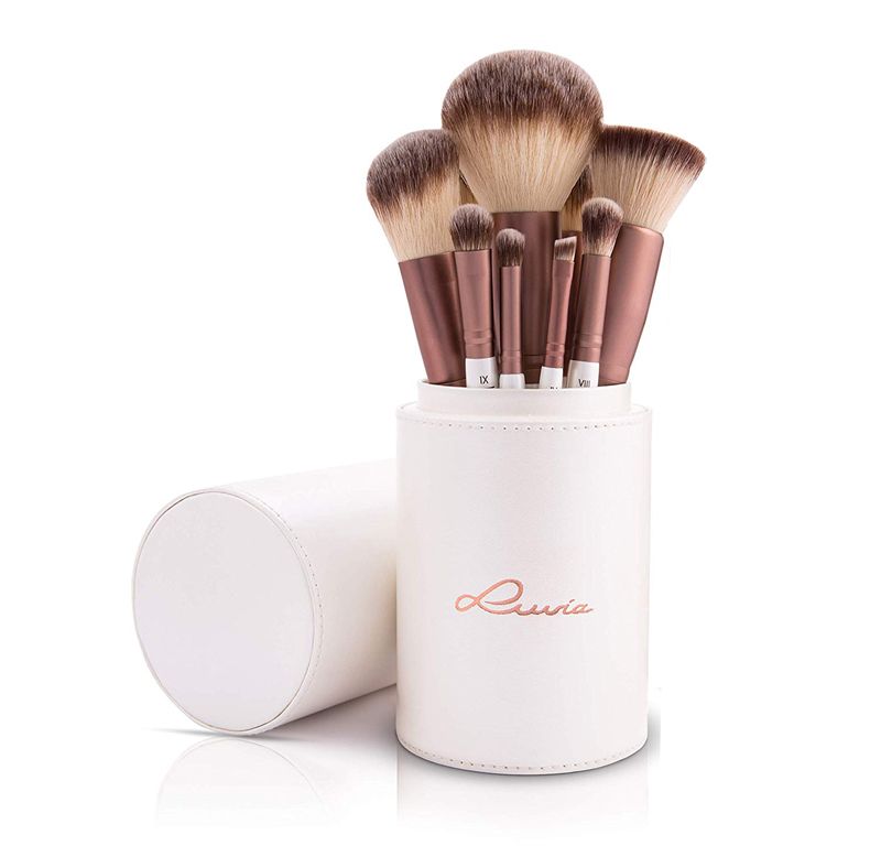 Brush, Cosmetics, Makeup brushes, Material property, Beige, Personal care, Tool, 