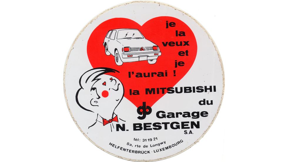 1970s and 1980s european automotive decals