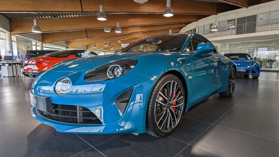 2023 alpine a110s in luxembourg city dealership