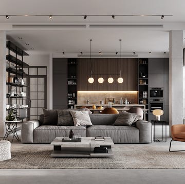Luxurious and modern living room 3D rendering luxurious and modern living room 3d rendering
