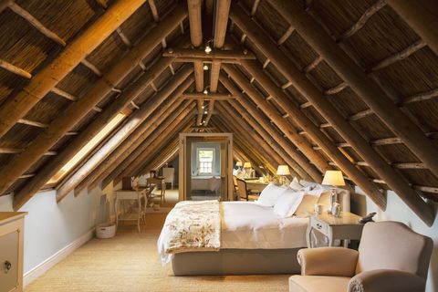 Luxury attic bedroom