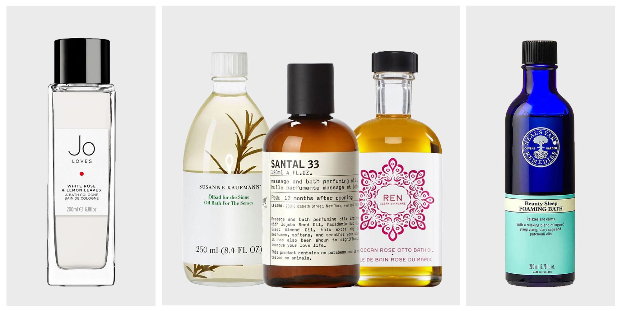 The most luxurious bath products for a soothing soak