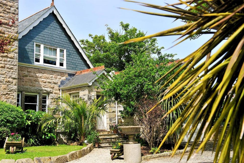 a house with a large yard