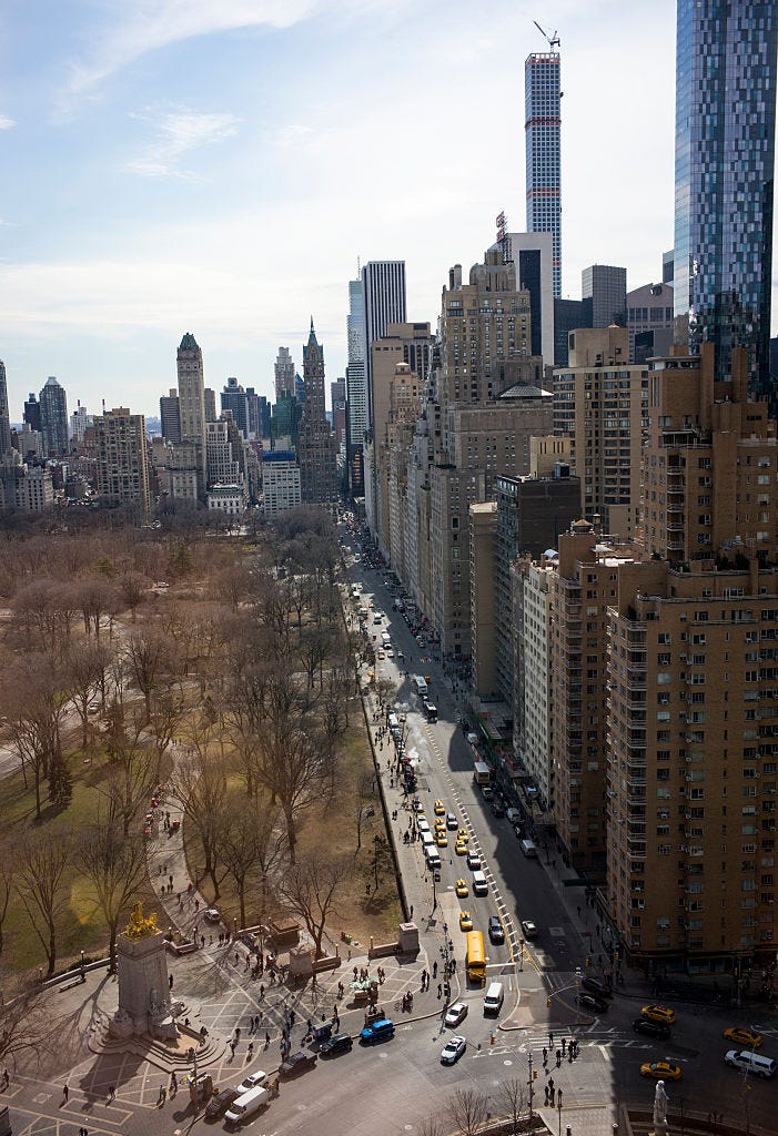 Luxury High-Rise Real Estate Across New York's Central Park South