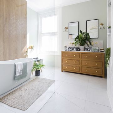 bathroom renovation in putney in london with a laidback but luxury look