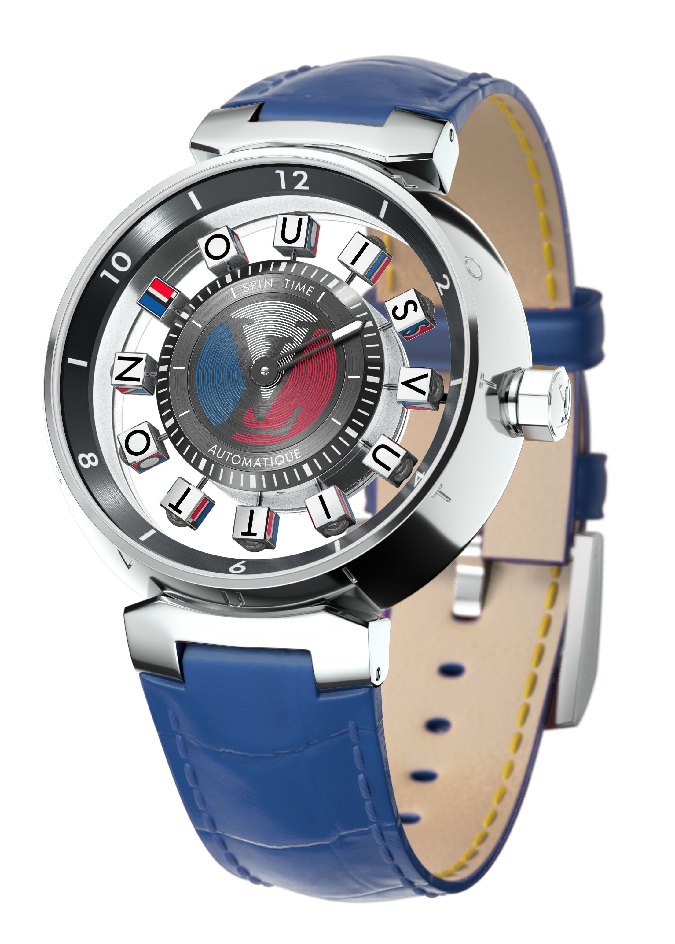 Louis Vuitton Tambour Moon Dual Time is a GMT to clock up air miles